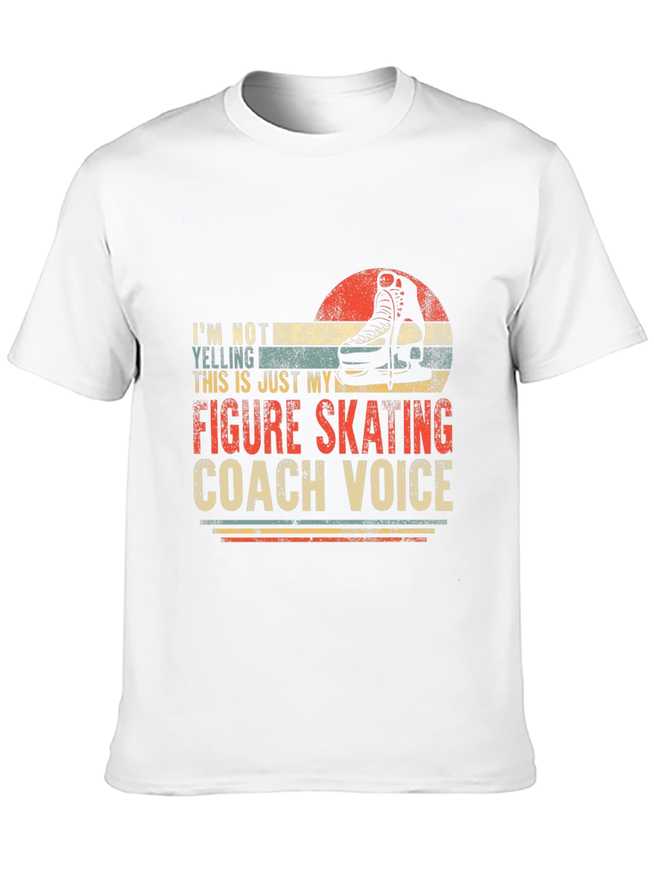 Figure Skating Coach Voice Graphic Tee