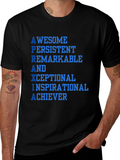 Awesome Inspirational Achiever T-Shirt