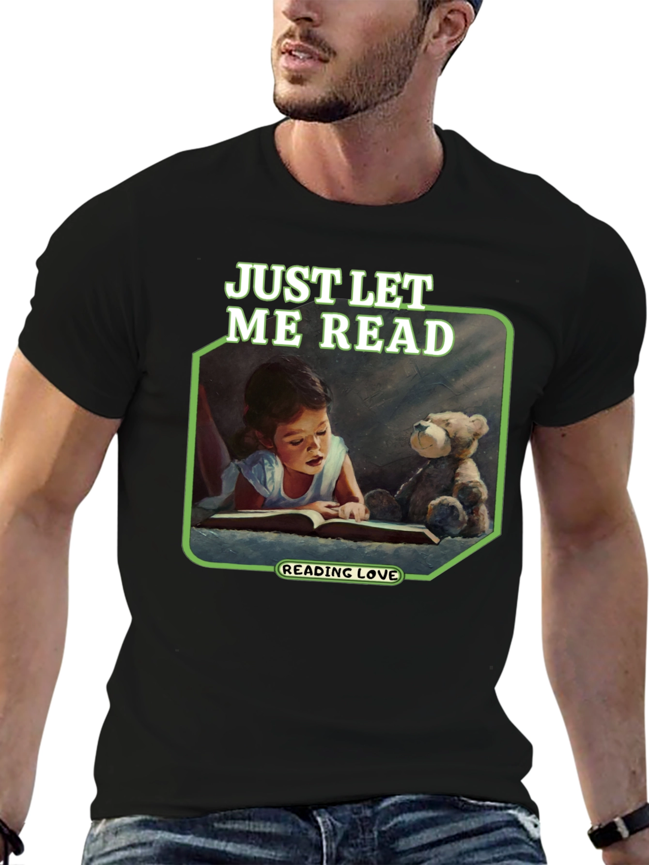 Just Let Me Read Graphic T-Shirt