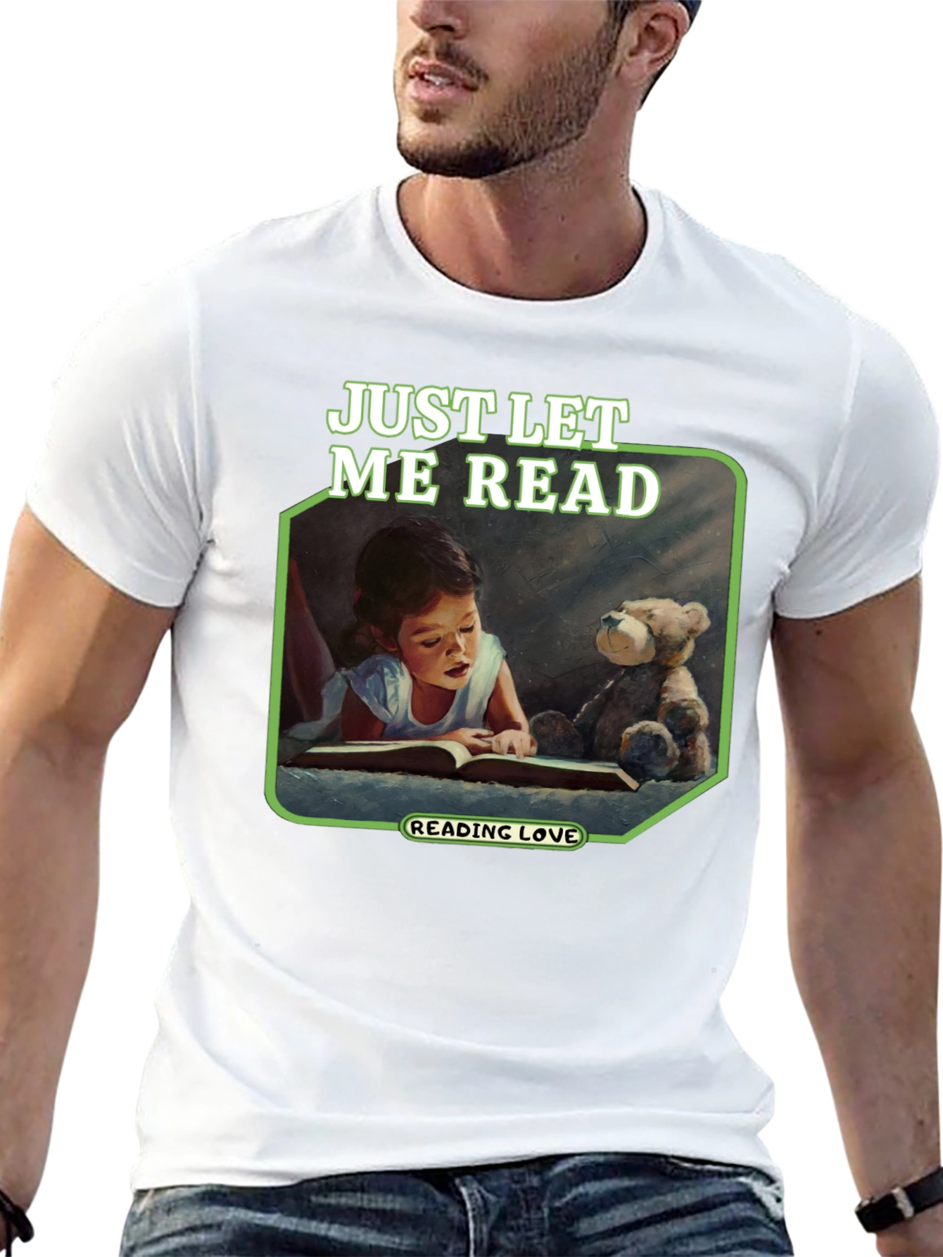 Just Let Me Read Graphic T-Shirt