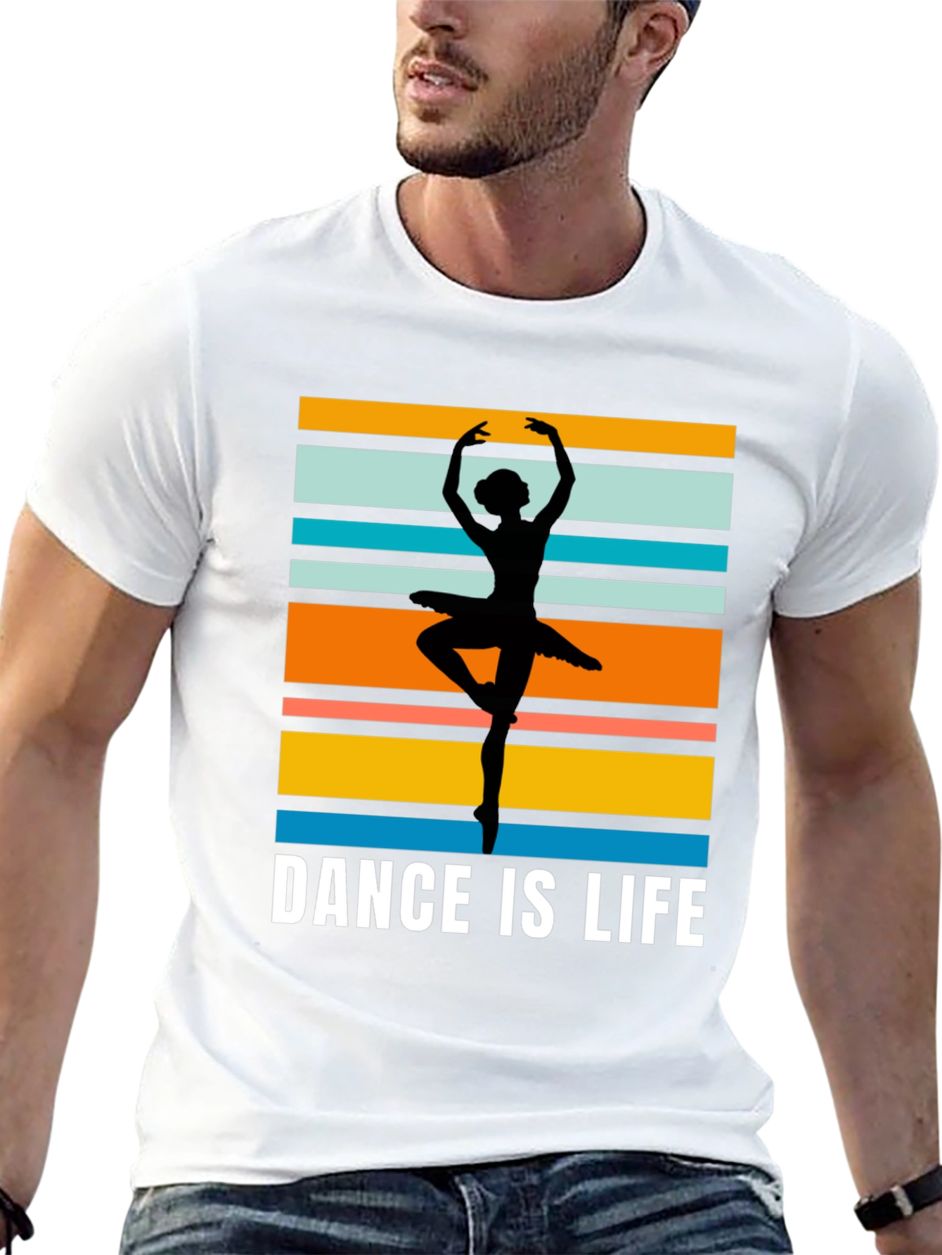 Dance is Life T-Shirt - Ballerina Silhouette