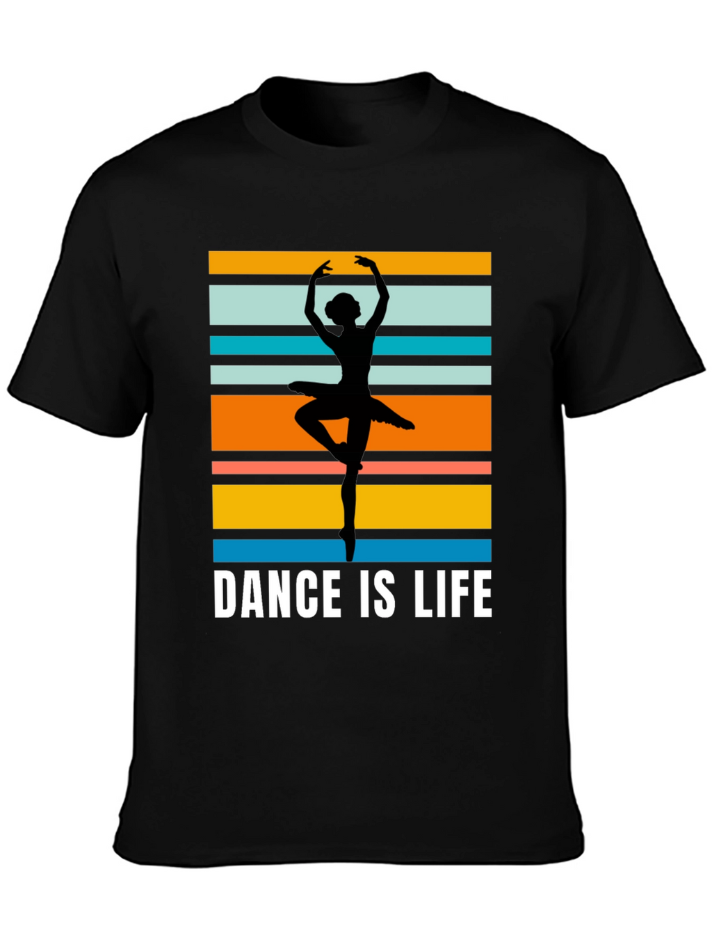 Dance is Life T-Shirt - Ballerina Silhouette