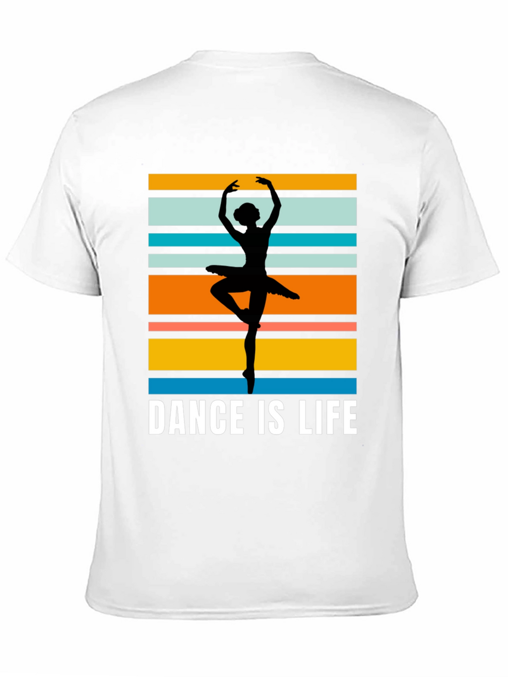 Dance is Life T-Shirt - Ballerina Silhouette