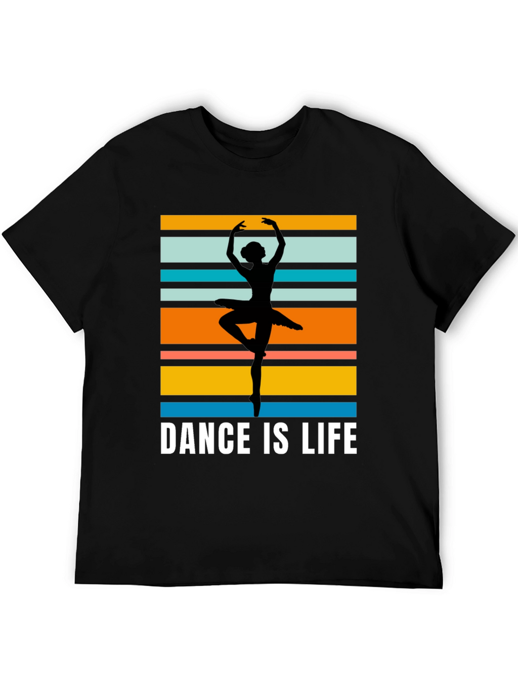 Dance is Life T-Shirt - Ballerina Silhouette
