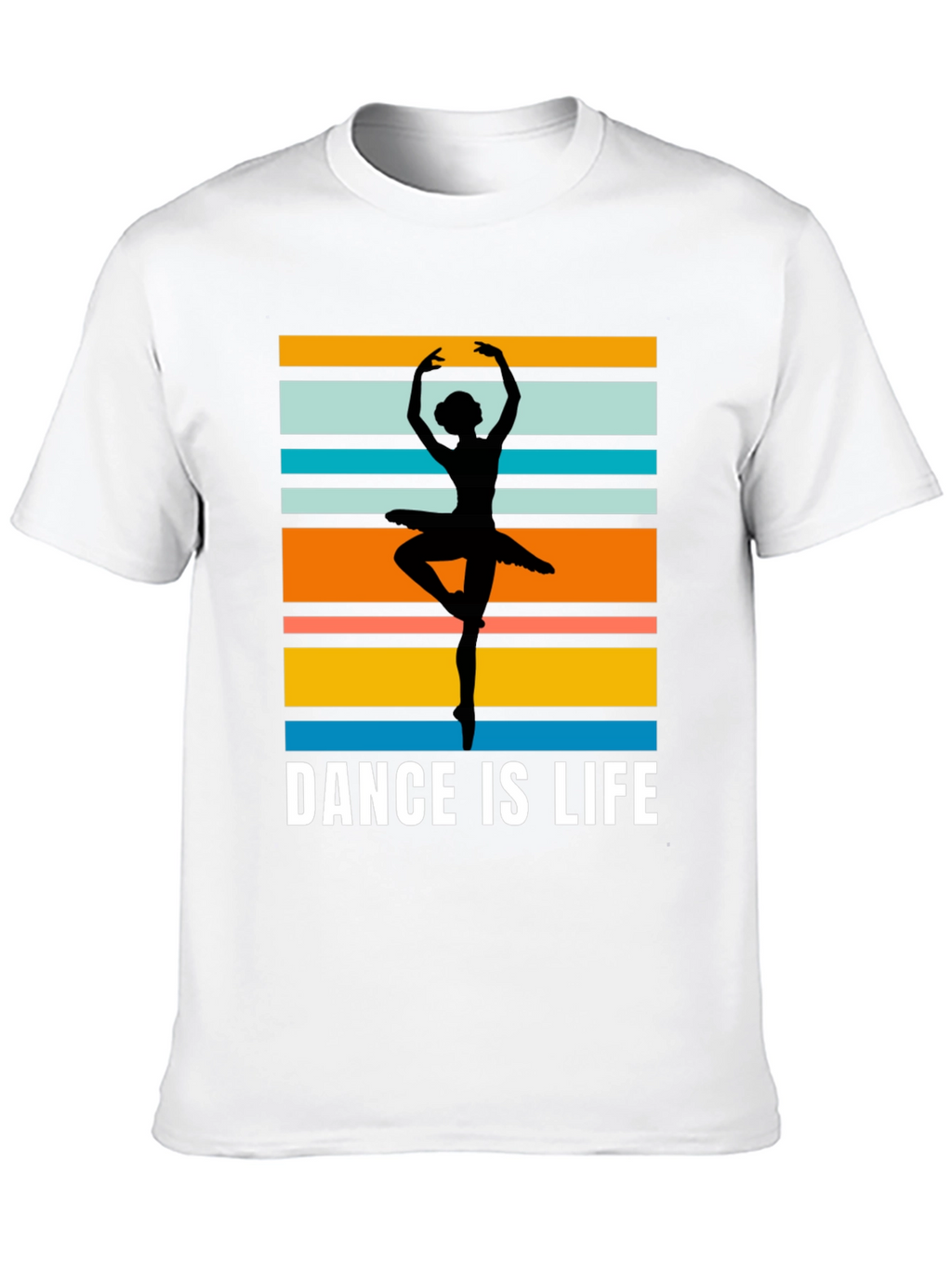 Dance is Life T-Shirt - Ballerina Silhouette