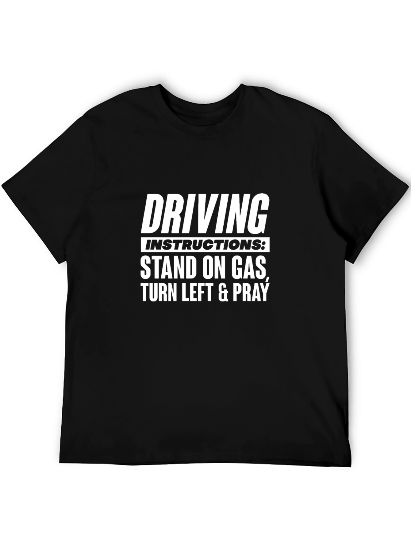 Driving Instruction Funny T-Shirt