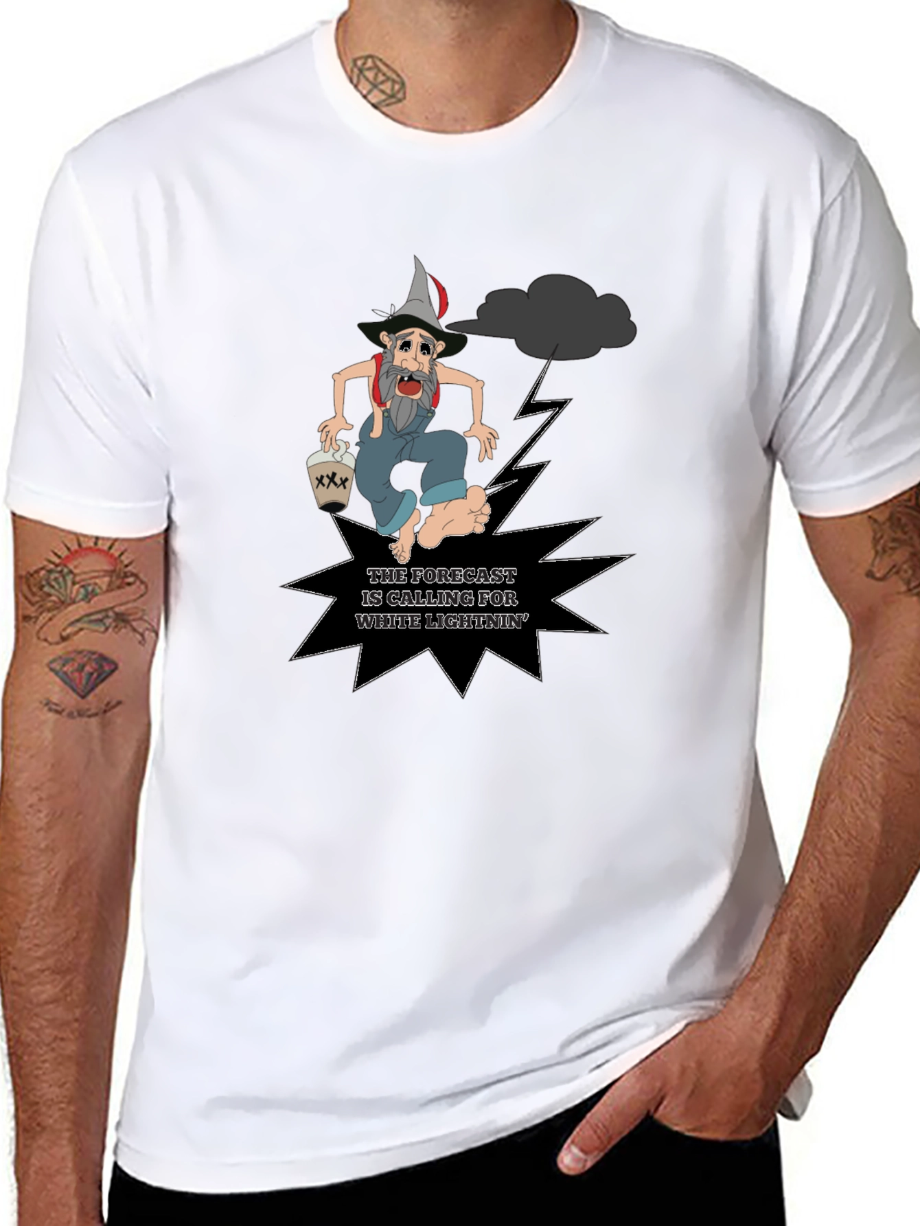 White Lightnin T-Shirt