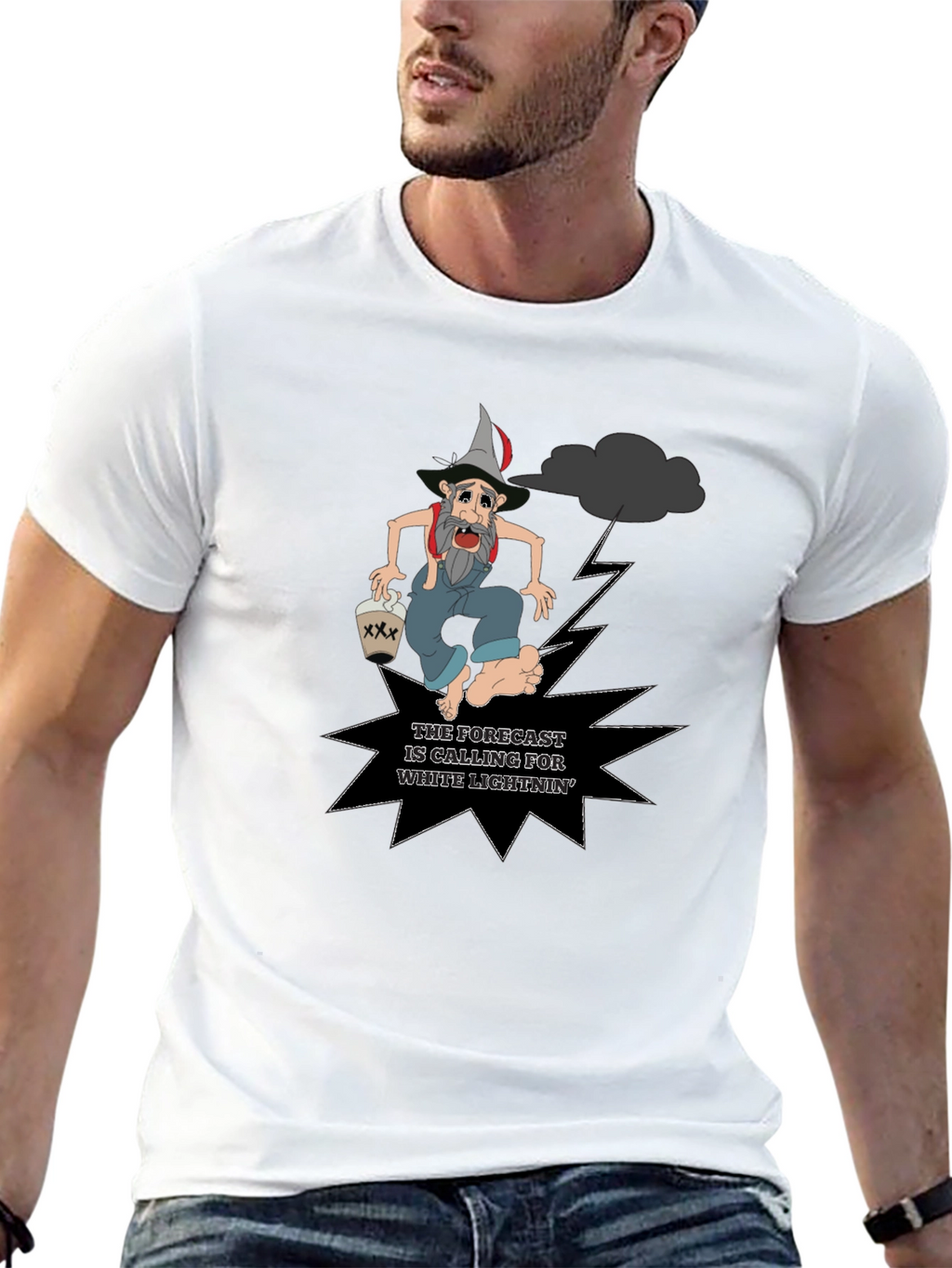White Lightnin T-Shirt