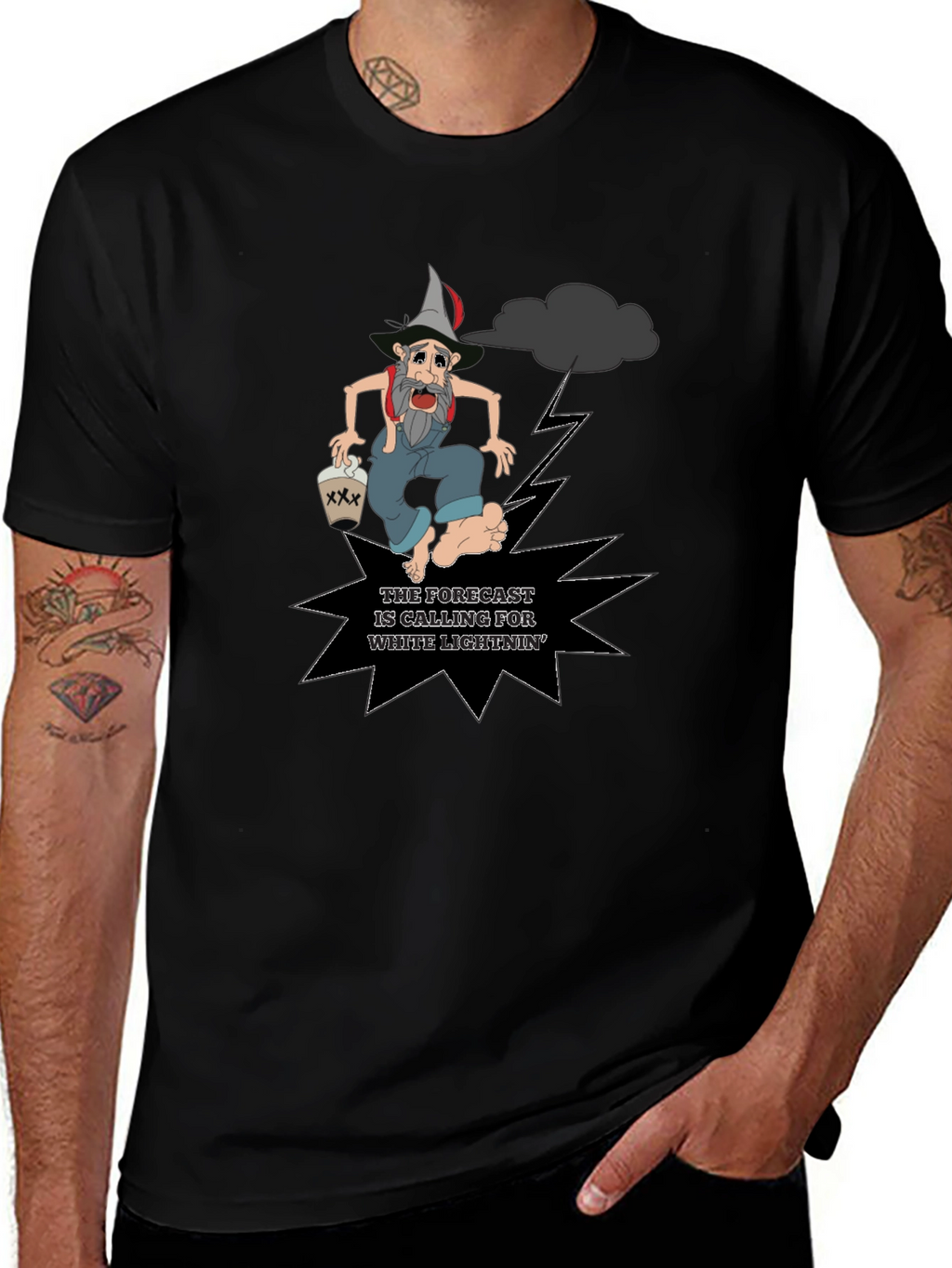 White Lightnin T-Shirt