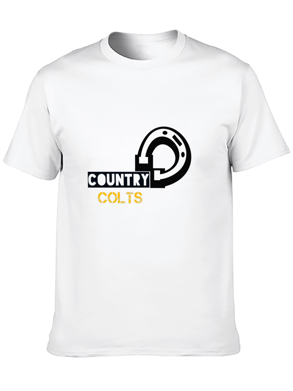 Country Colts Black Graphic Tee