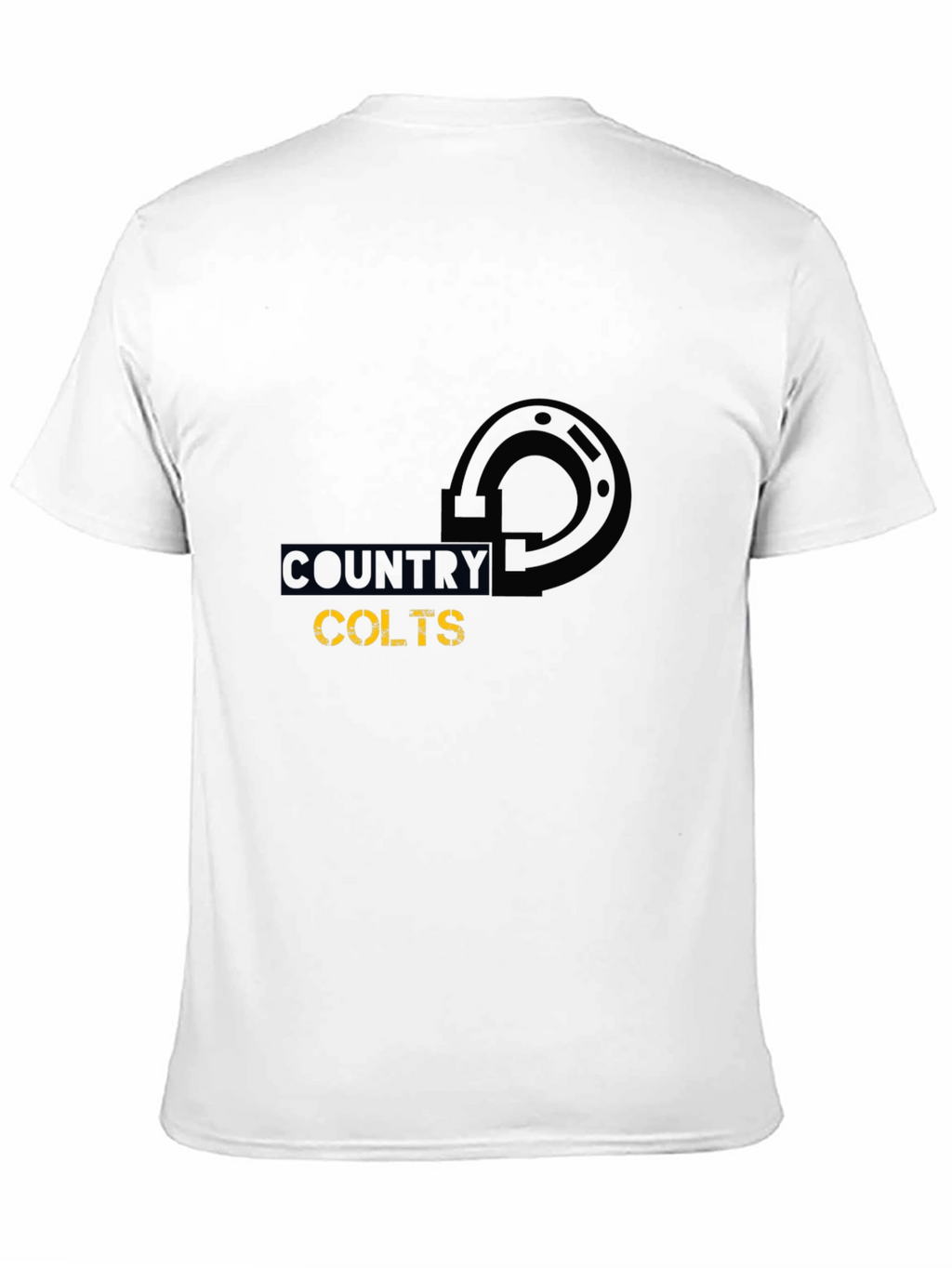 Country Colts Black Graphic Tee