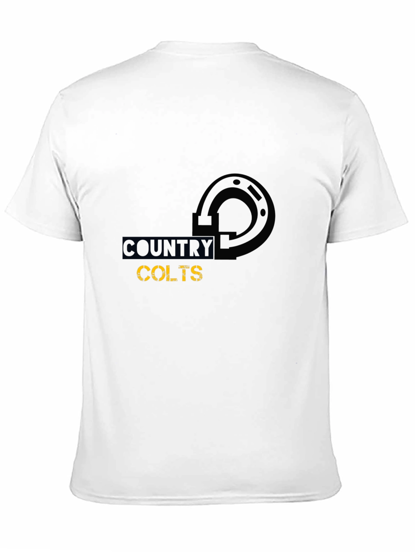 Country Colts Black Graphic Tee