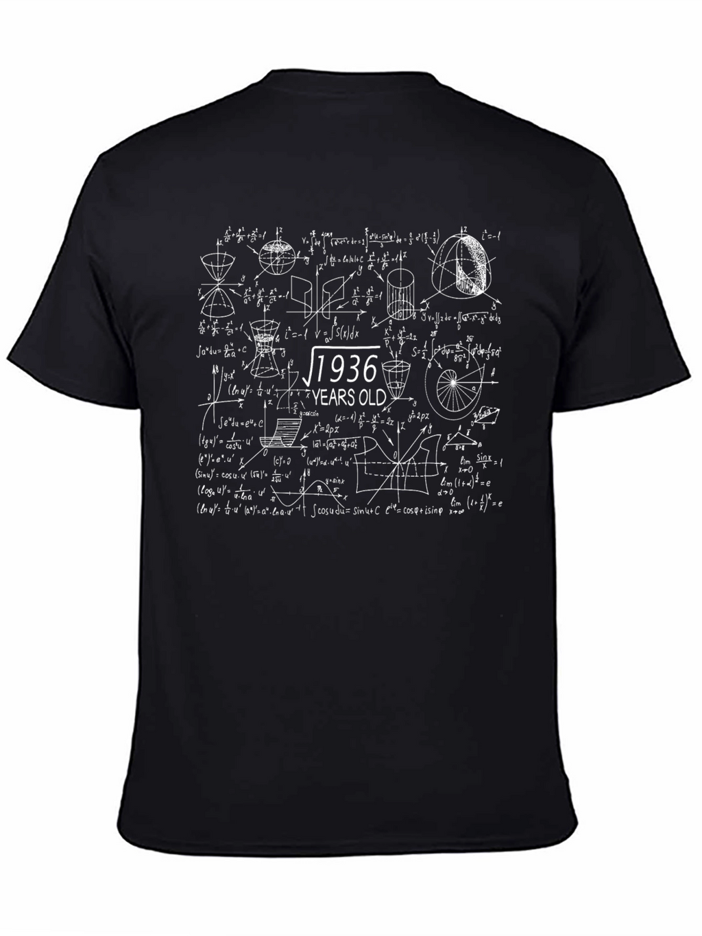 √1936 Years Old Math Equation T-Shirt