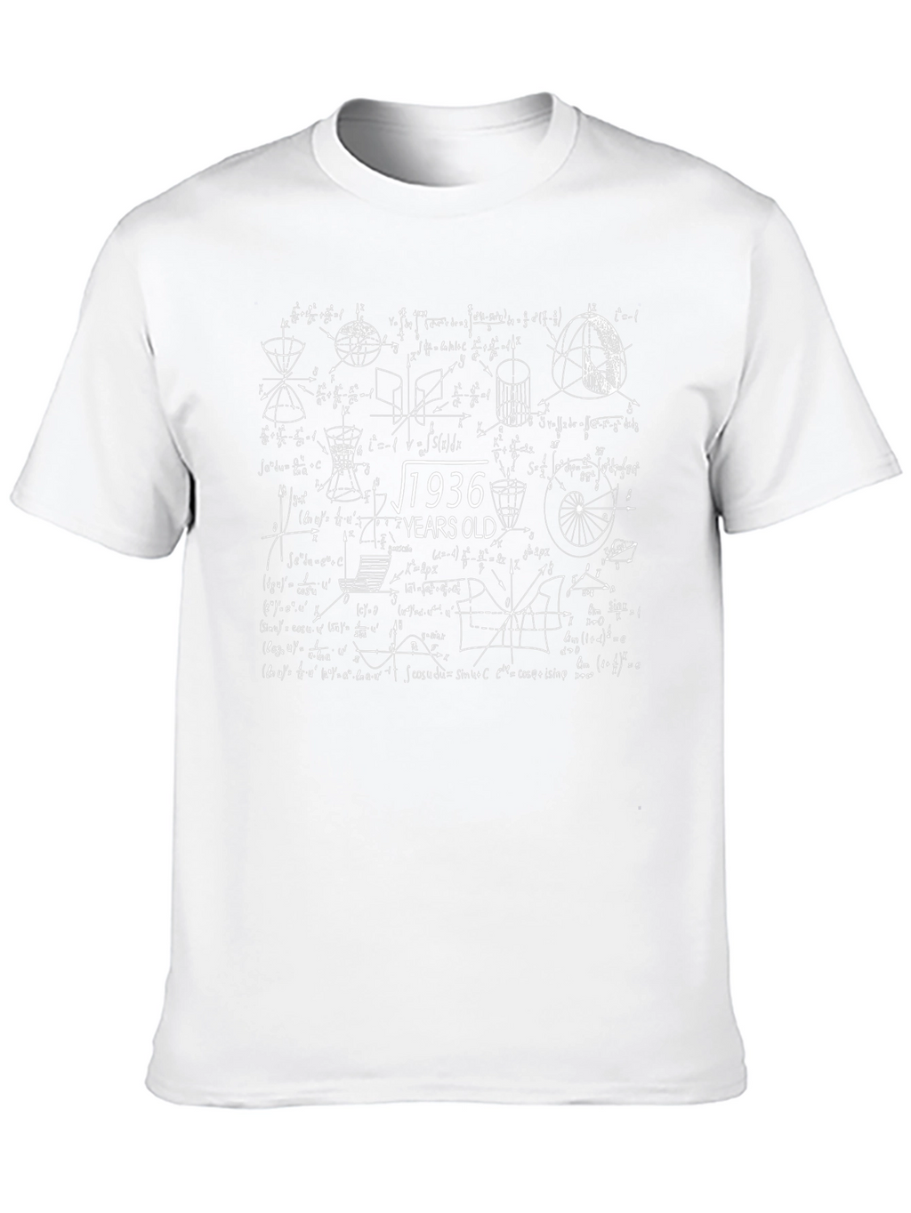 √1936 Years Old Math Equation T-Shirt