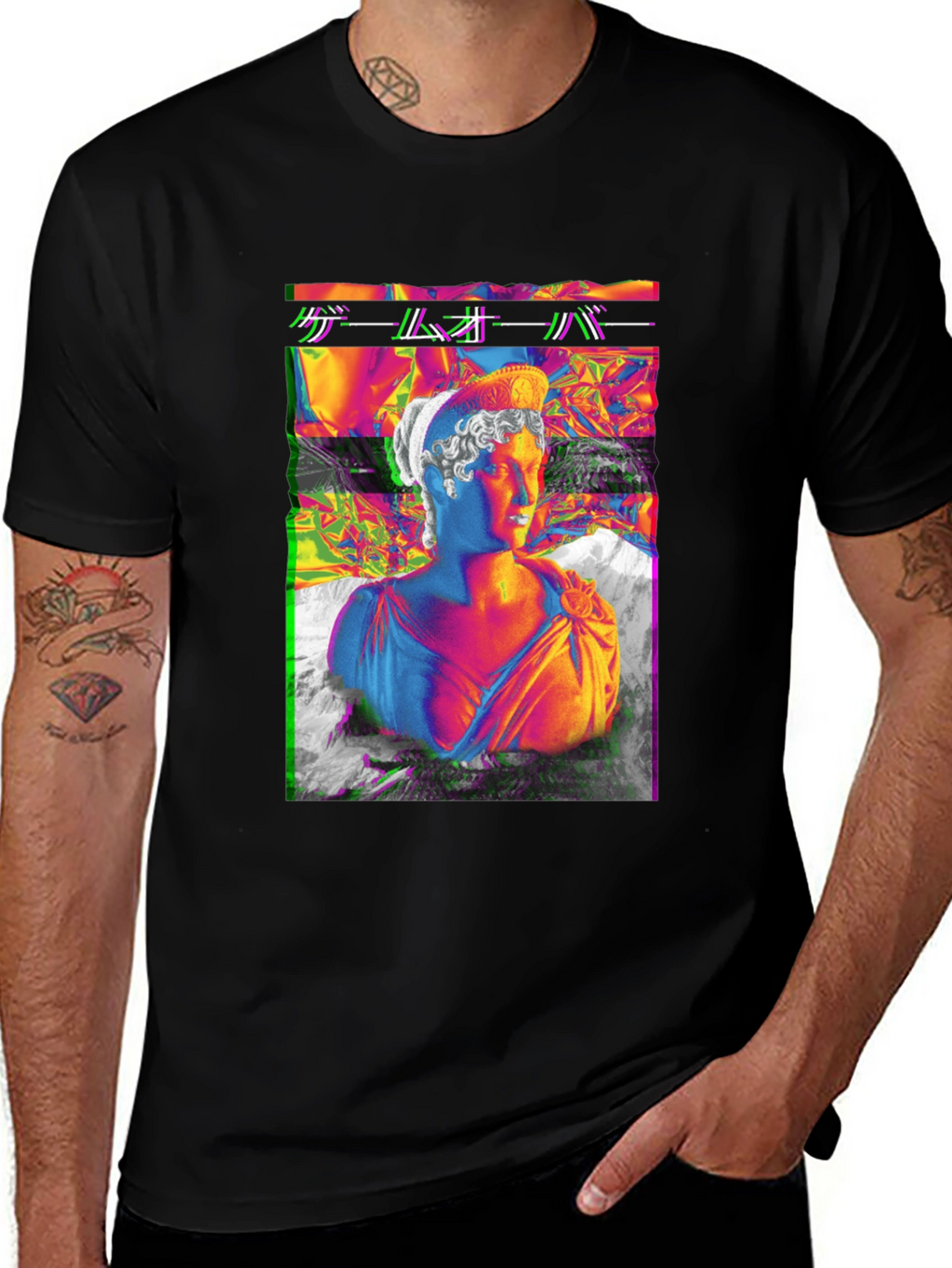 Game Over Vaporwave Aesthetic T-Shirt