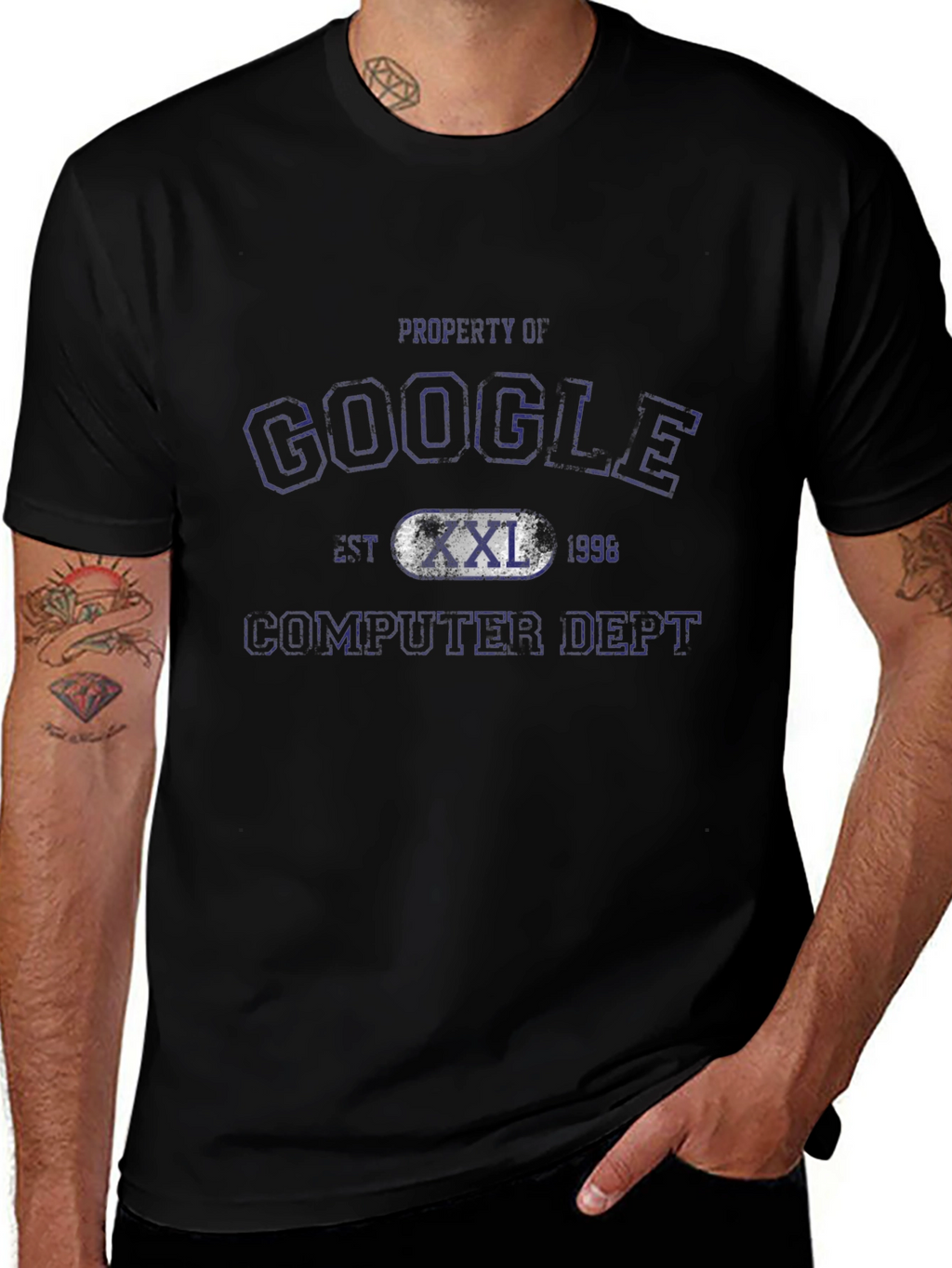 Google Computer Dept. XXL T-Shirt