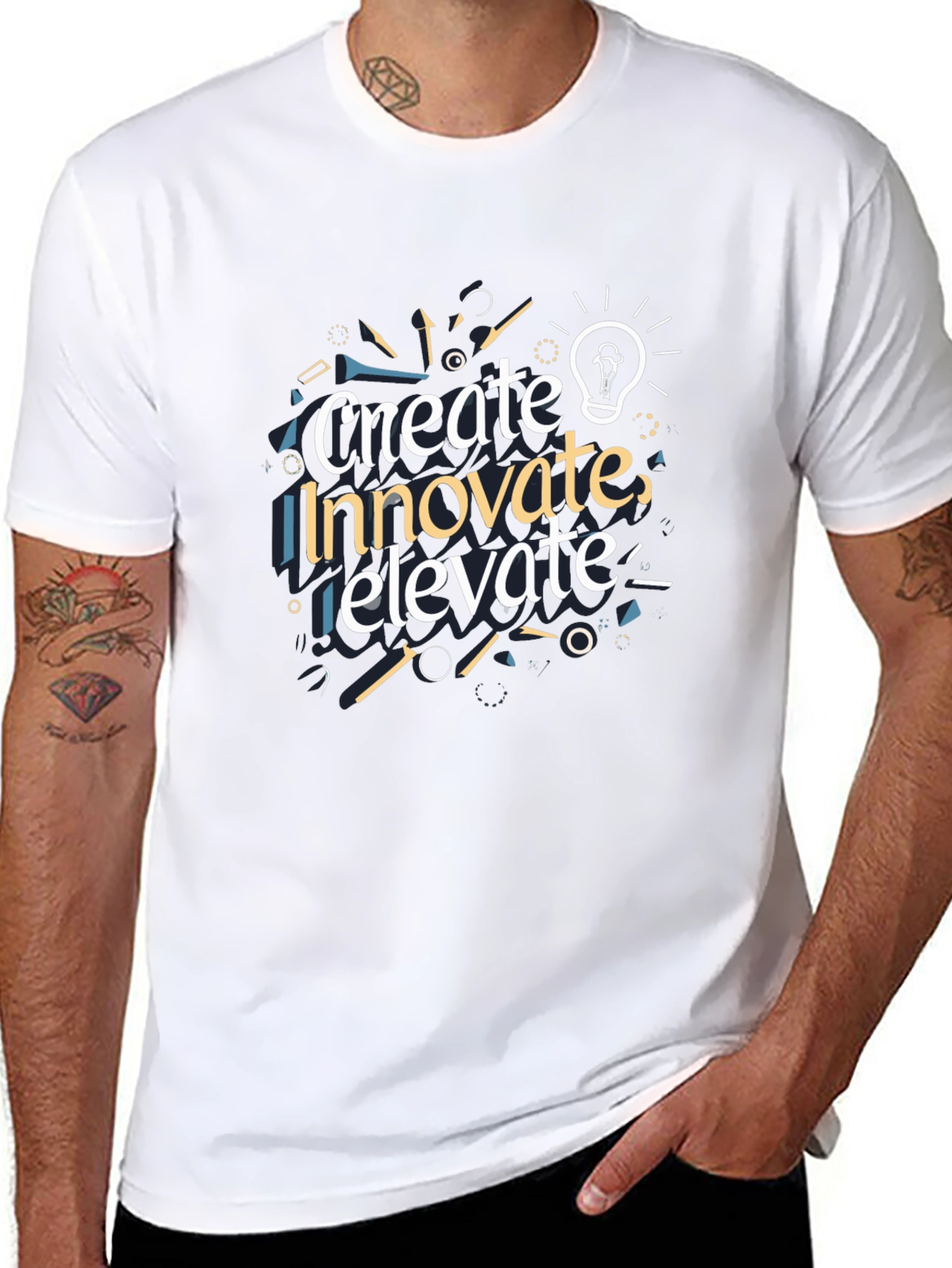 Creative Mindset Tee: Create Innovate Elevate