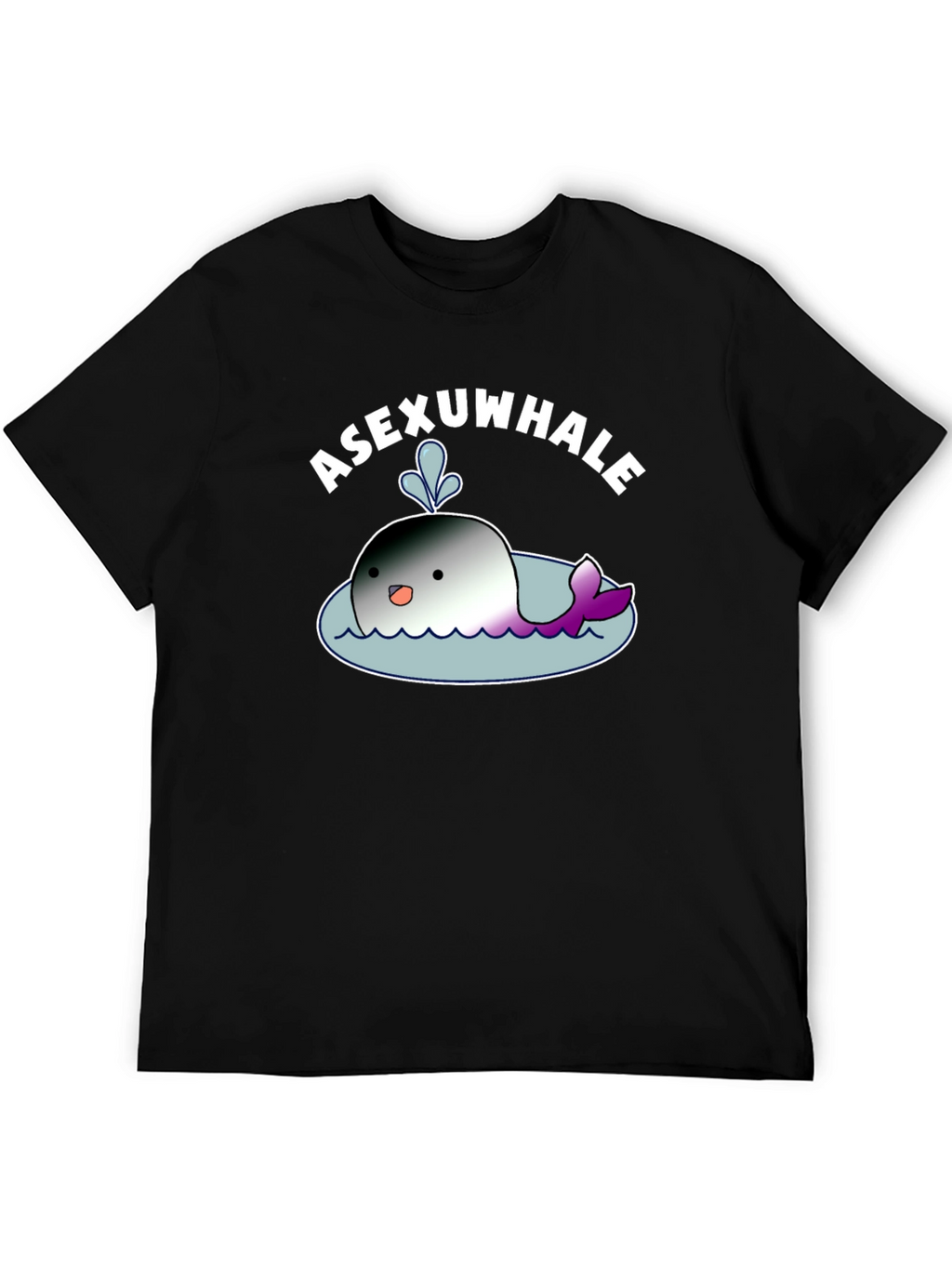 Asexuwhale T-Shirt -  LGBTQ+ Pride