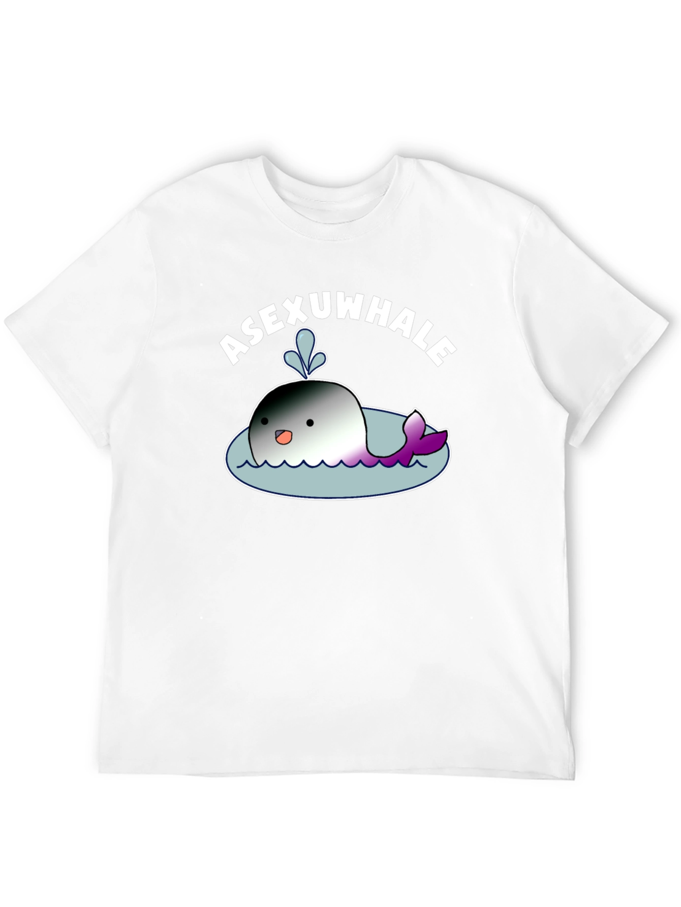 Asexuwhale T-Shirt -  LGBTQ+ Pride