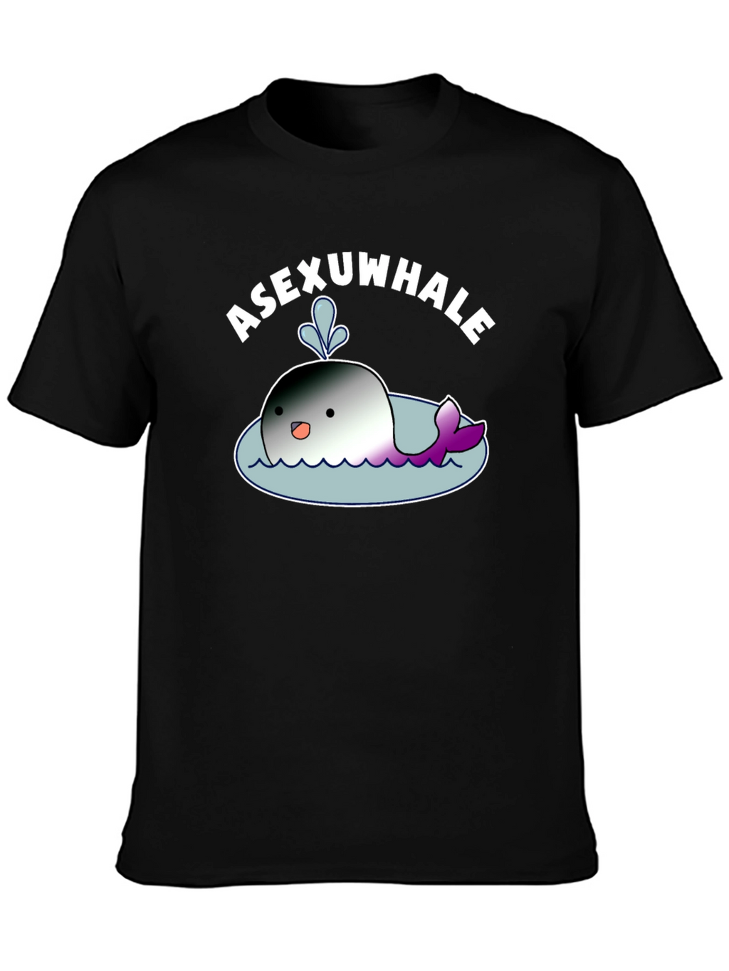 Asexuwhale T-Shirt -  LGBTQ+ Pride