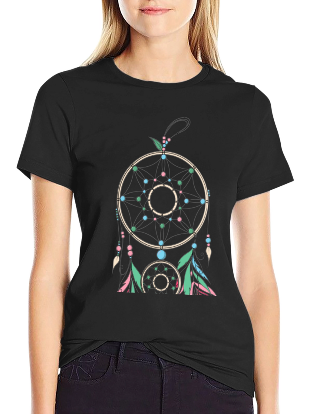 Dreamcatcher T-Shirt - Boho Chic Design