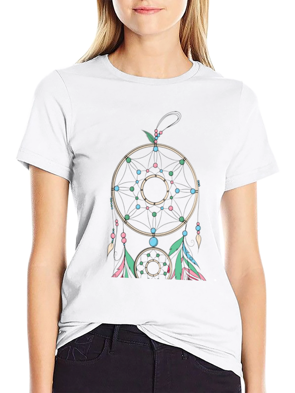 Dreamcatcher T-Shirt - Boho Chic Design