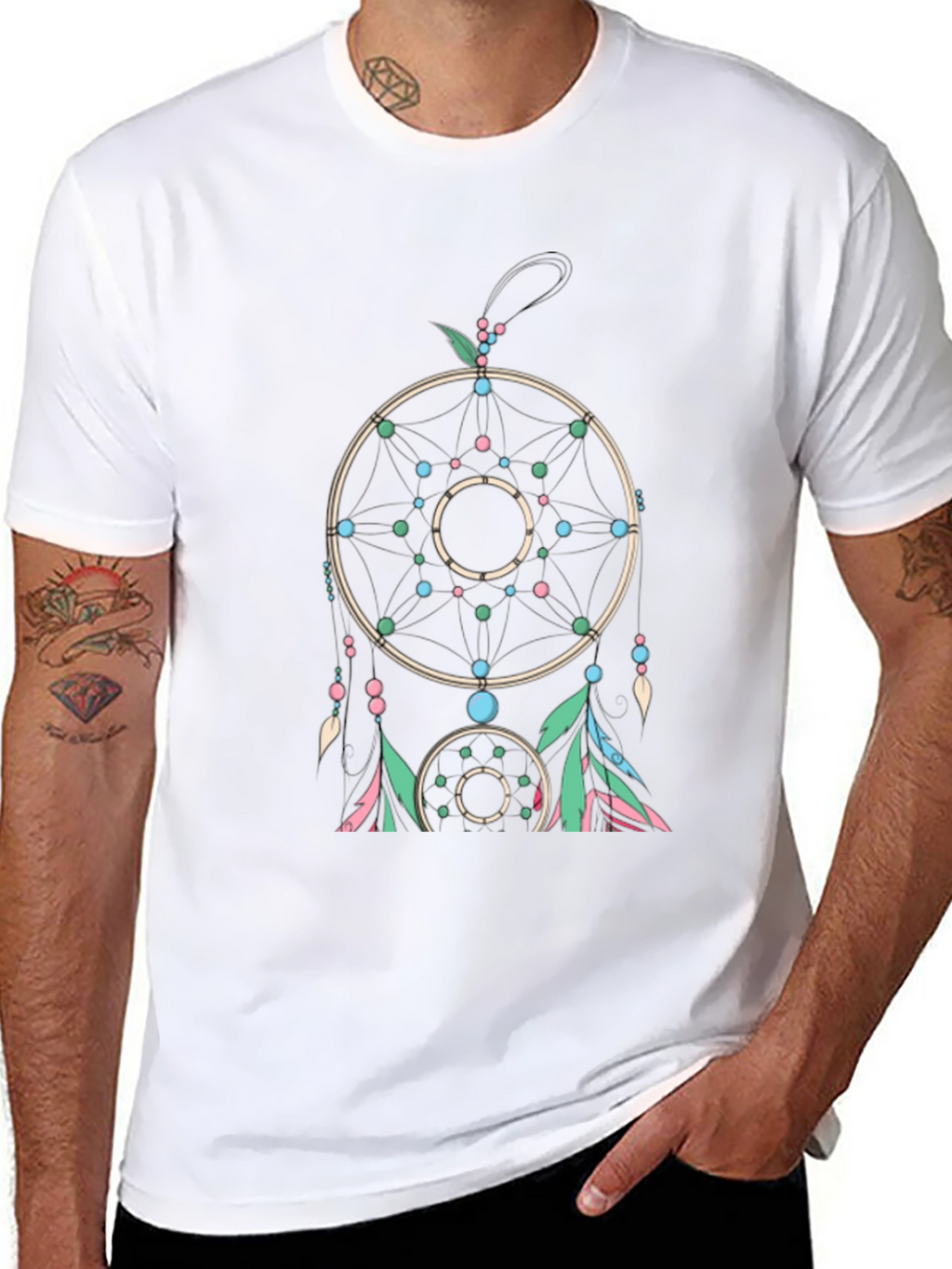 Dreamcatcher T-Shirt - Boho Chic Design