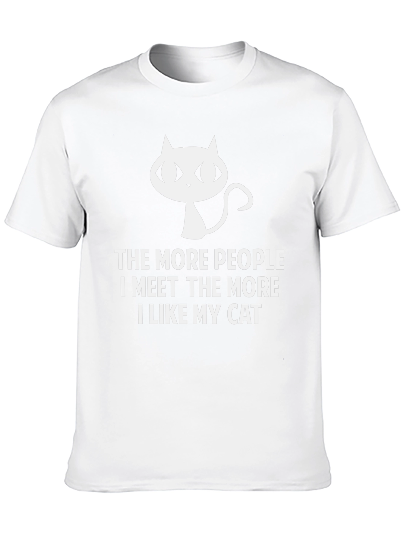 Cat Lover T-Shirt - Funny Introvert Tee