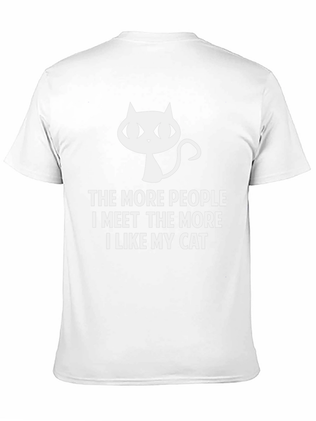 Cat Lover T-Shirt - Funny Introvert Tee