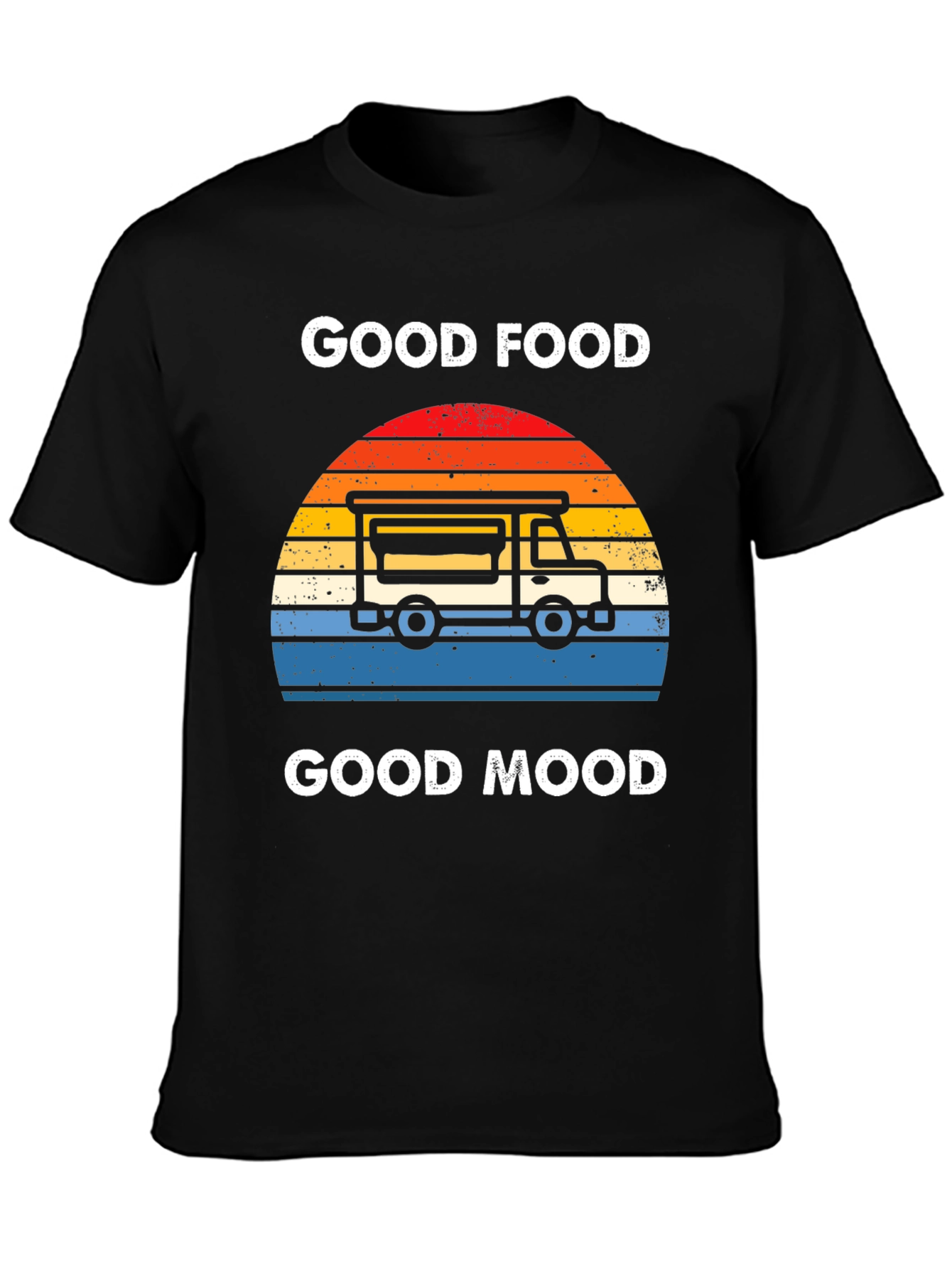 Good Food Good Mood T-Shirt Food Truck Tee