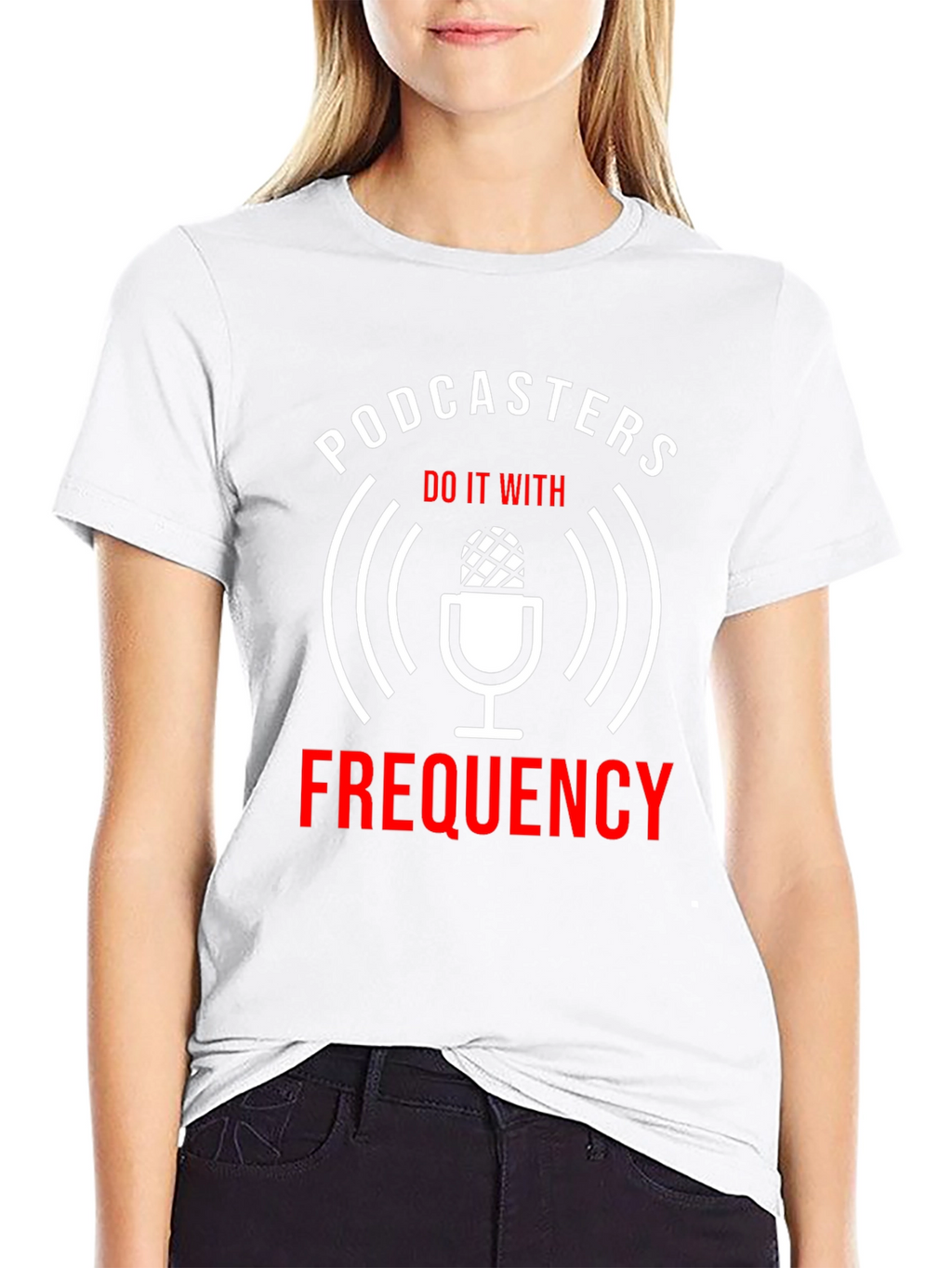 Podcasters Do It With Frequency T-Shirt