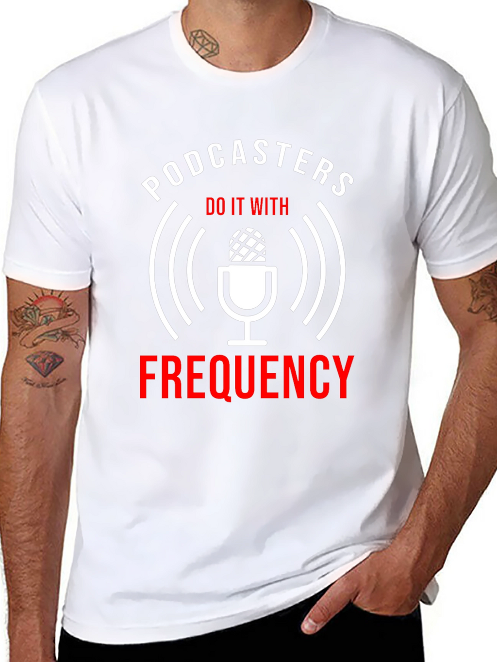 Podcasters Do It With Frequency T-Shirt
