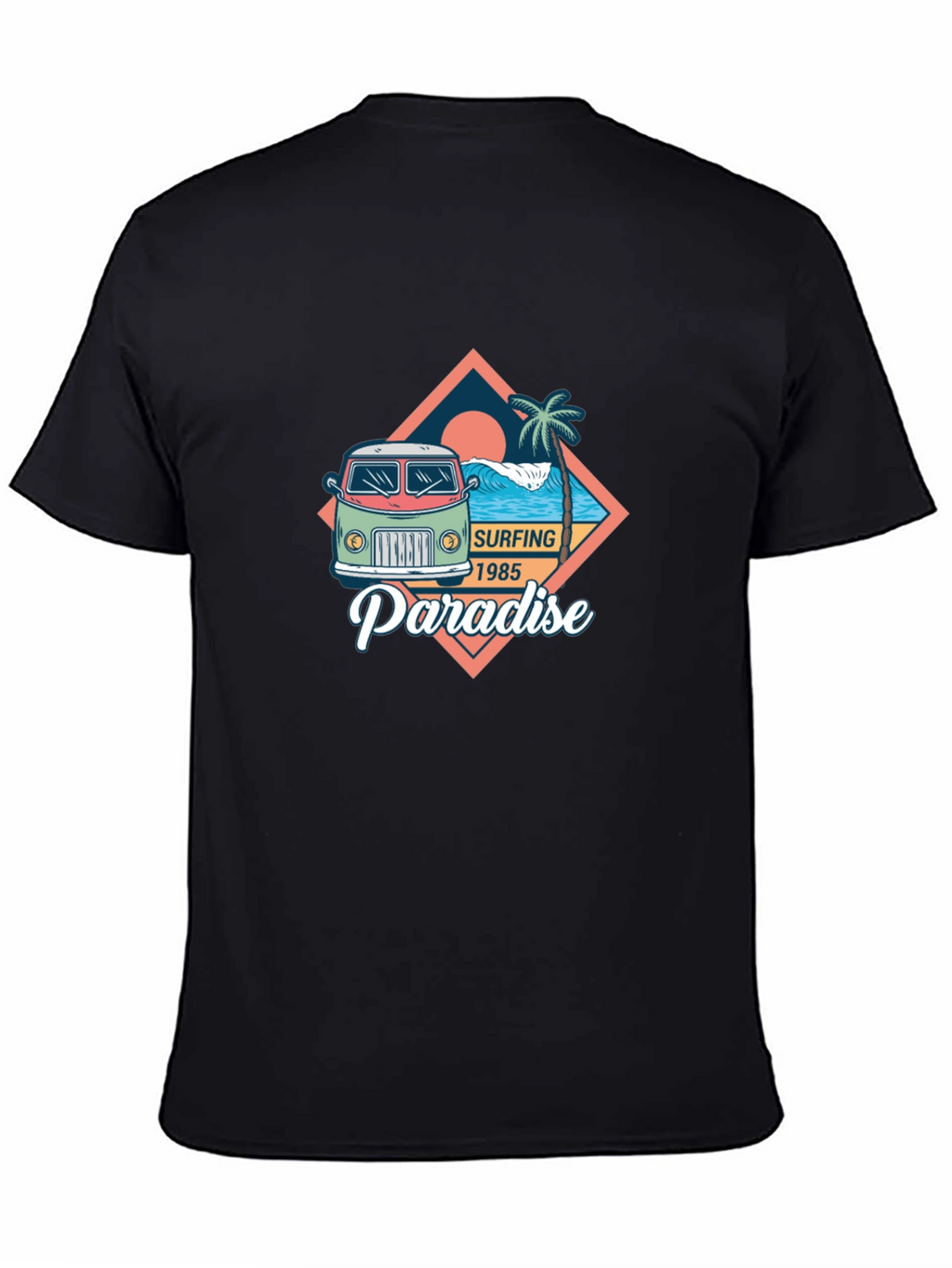 Surfing Paradise 1985 Graphic T-Shirt