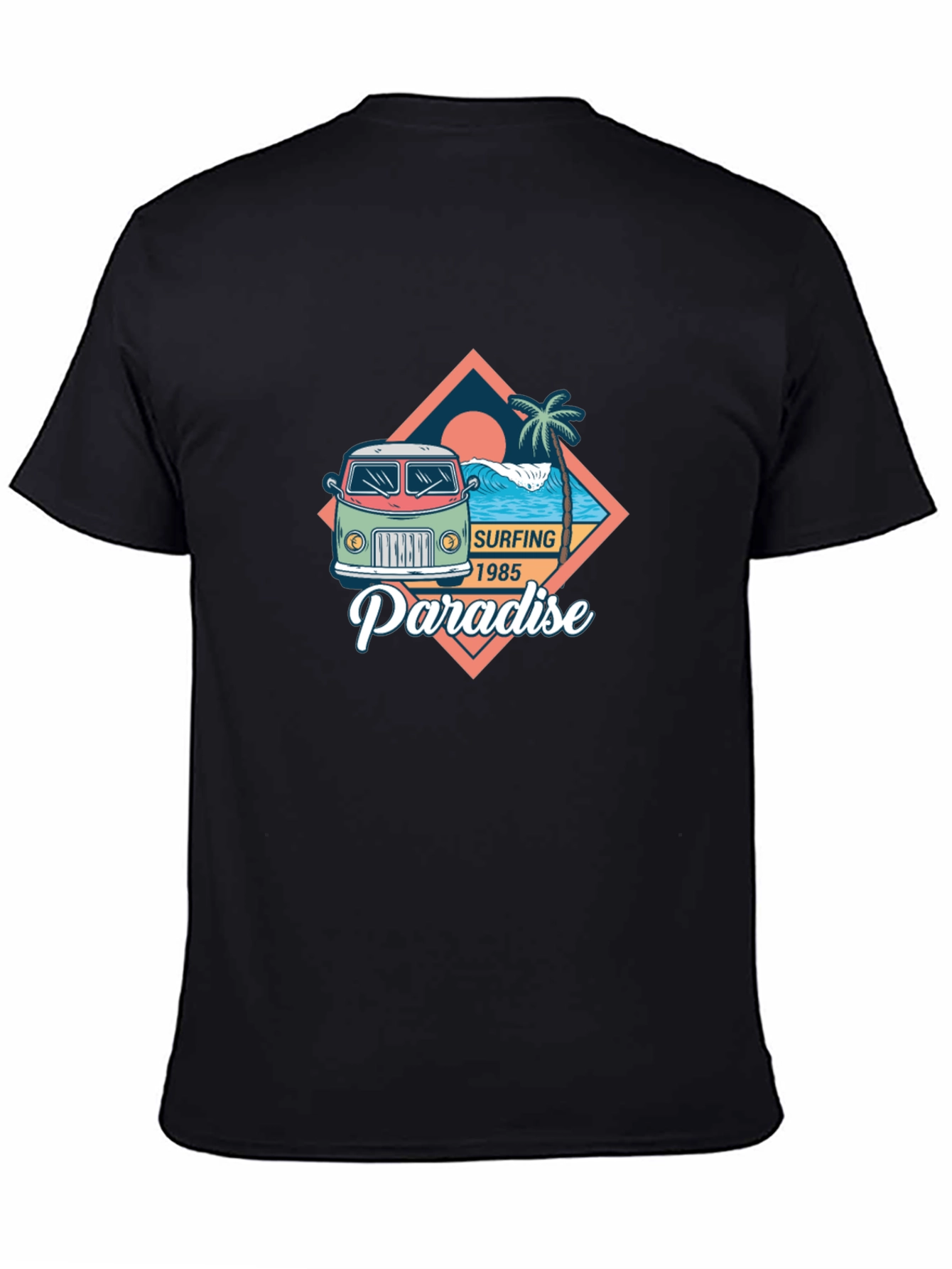 Surfing Paradise 1985 Graphic T-Shirt