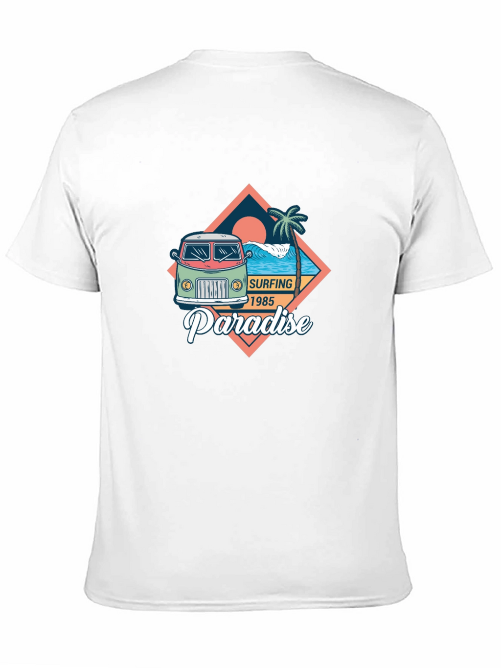 Surfing Paradise 1985 Graphic T-Shirt