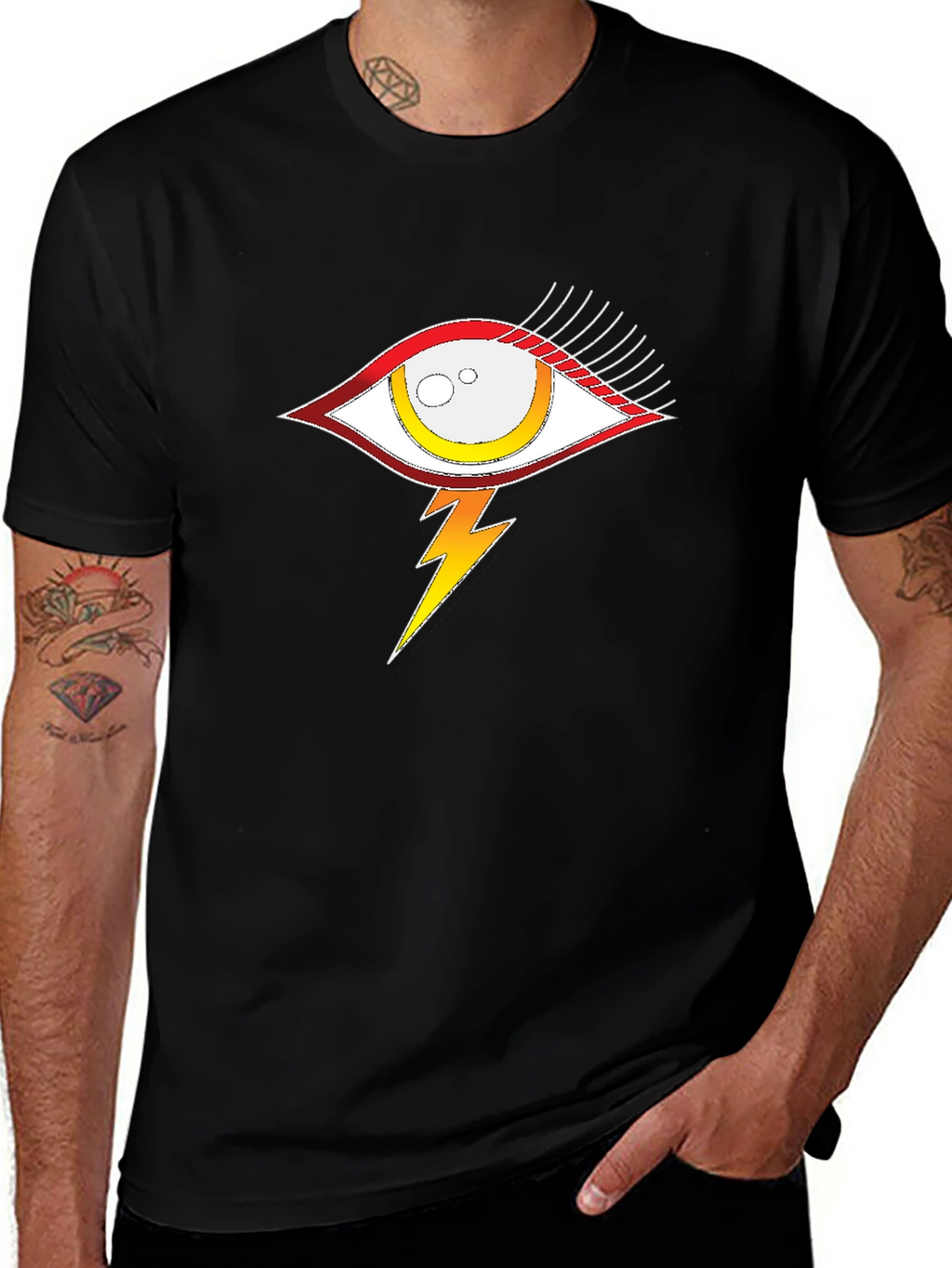 Eye Bolt Black T-Shirt