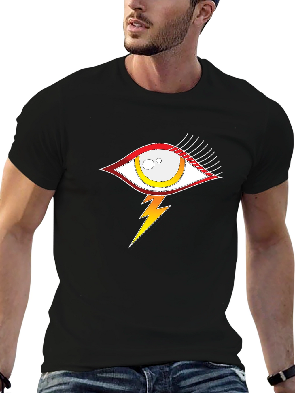 Eye Bolt Black T-Shirt