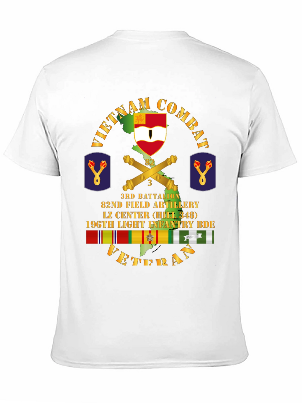 Vietnam Combat Veteran T-Shirt