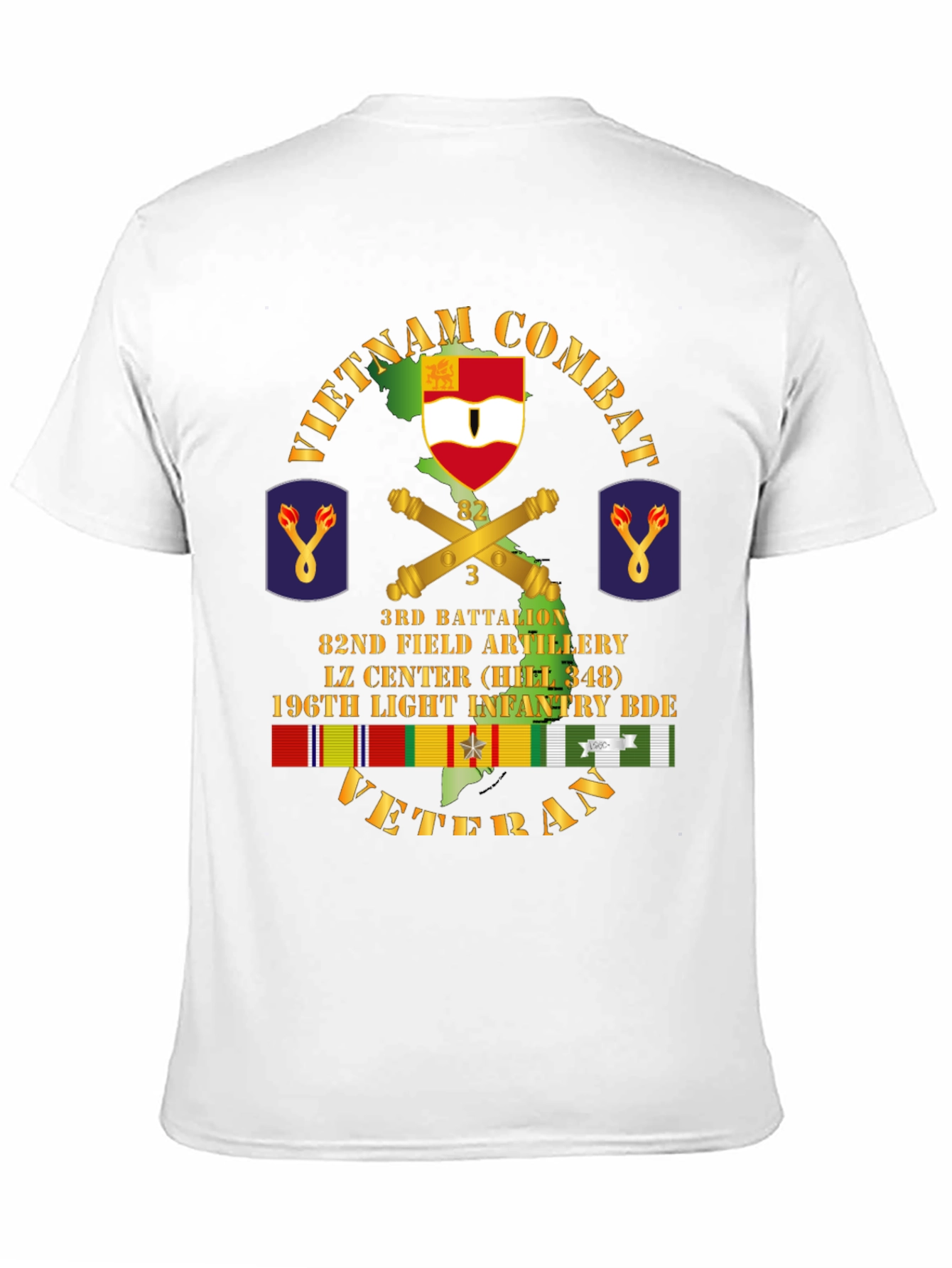Vietnam Combat Veteran T-Shirt