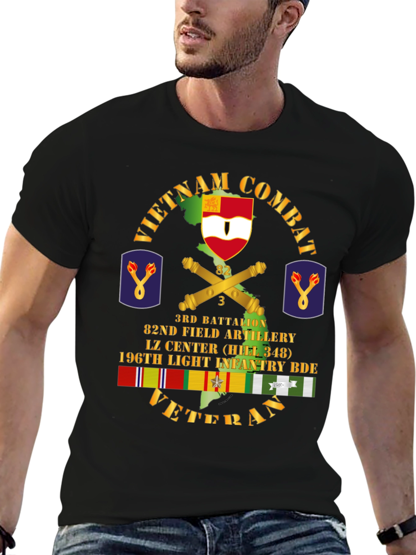 Vietnam Combat Veteran T-Shirt