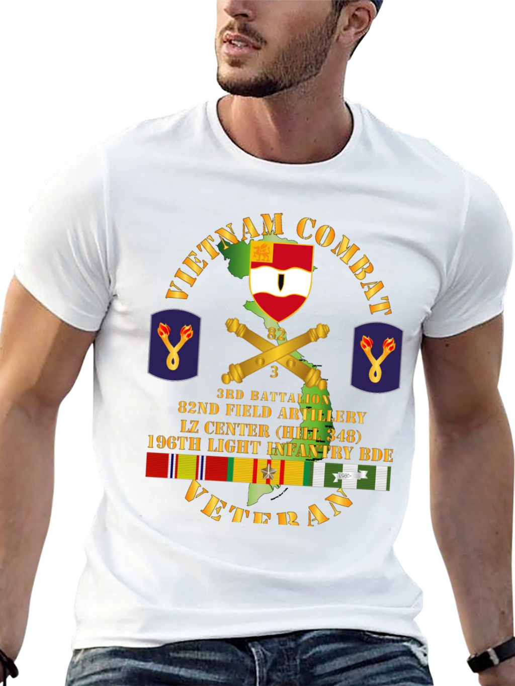 Vietnam Combat Veteran T-Shirt