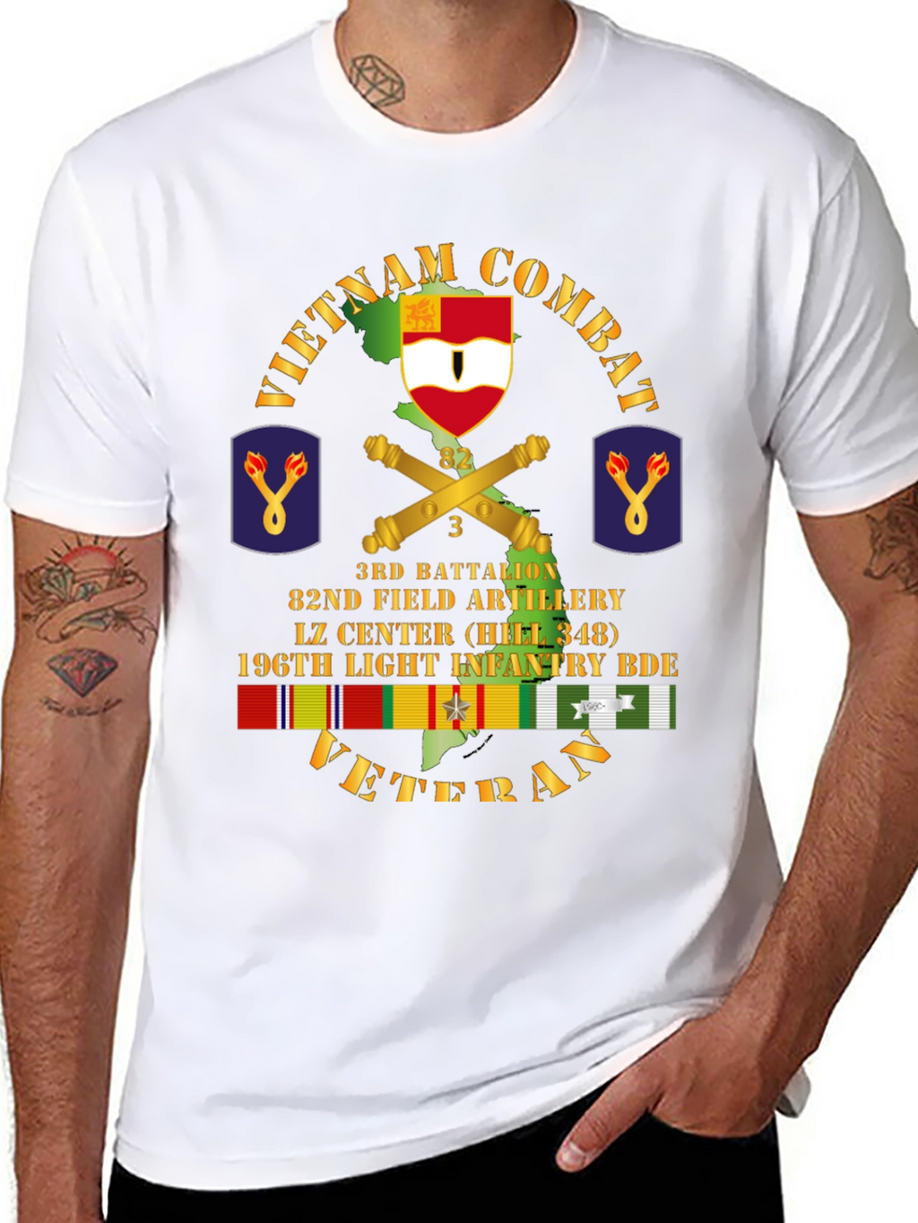 Vietnam Combat Veteran T-Shirt