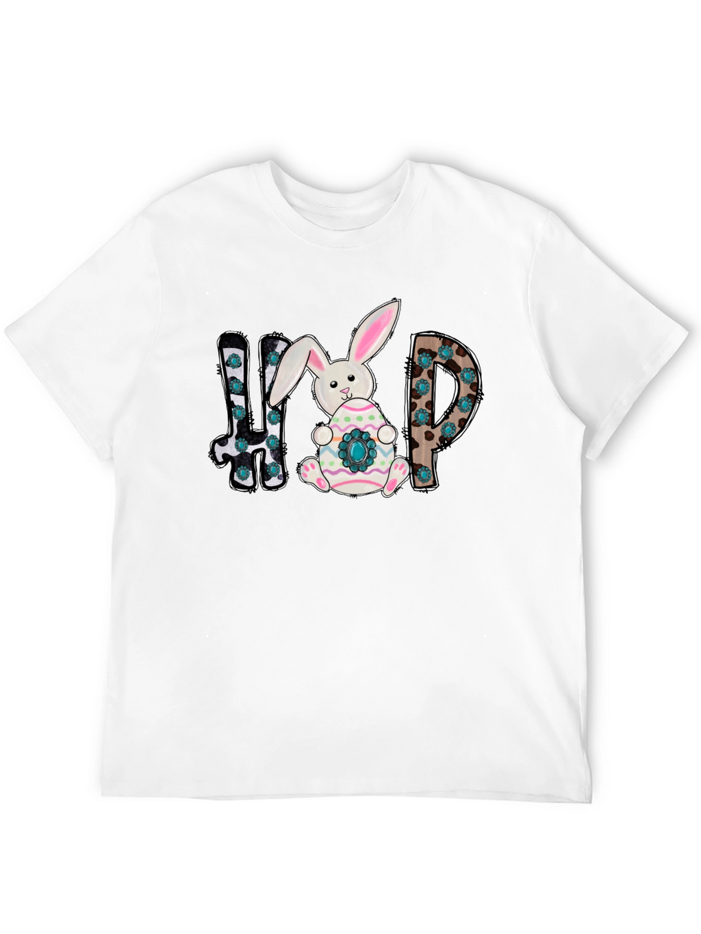 Easter Bunny HIP Graphic T-Shirt