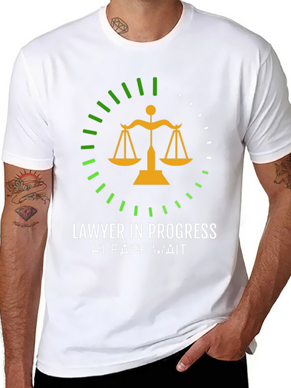 Lawyer in Progress Graphic Tee