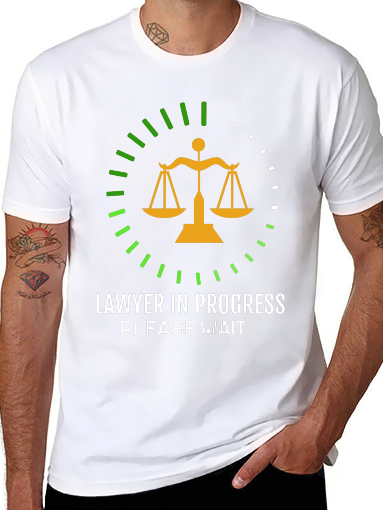 Lawyer in Progress Graphic Tee
