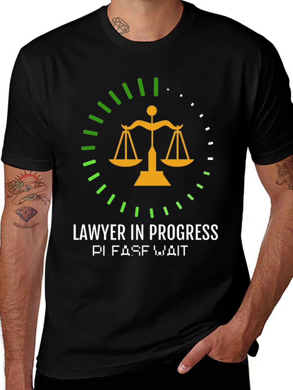 Lawyer in Progress Graphic Tee