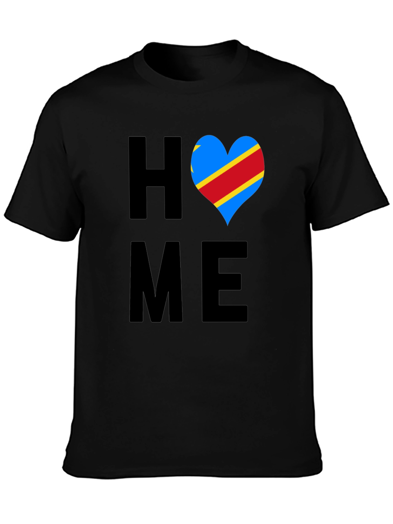 HOME Congo Heart Flag T-Shirt