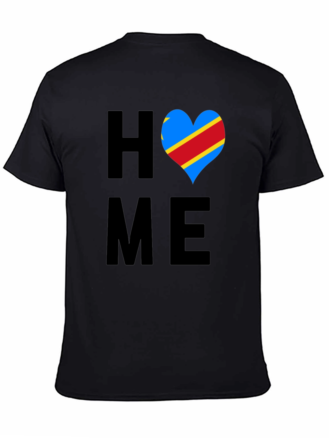 HOME Congo Heart Flag T-Shirt