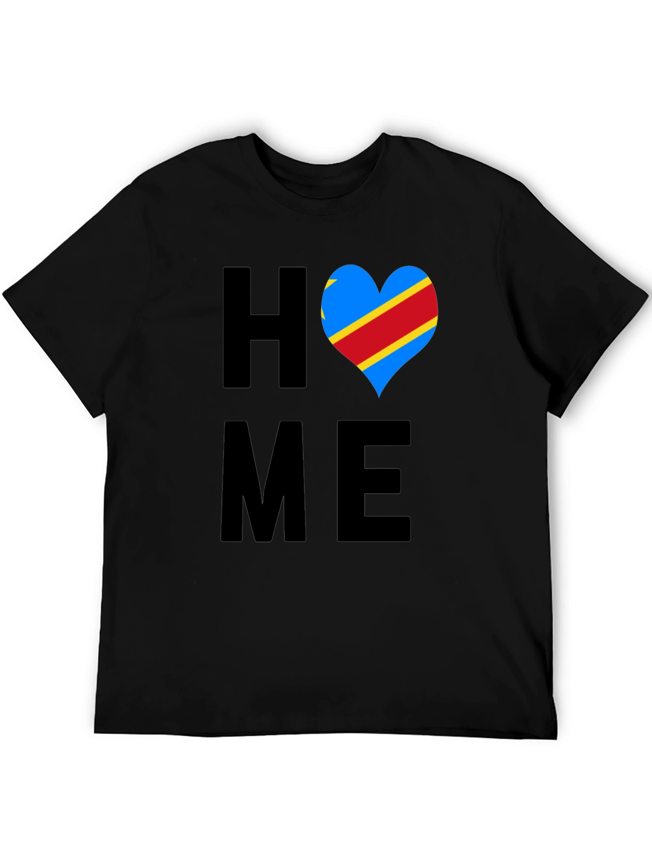 HOME Congo Heart Flag T-Shirt