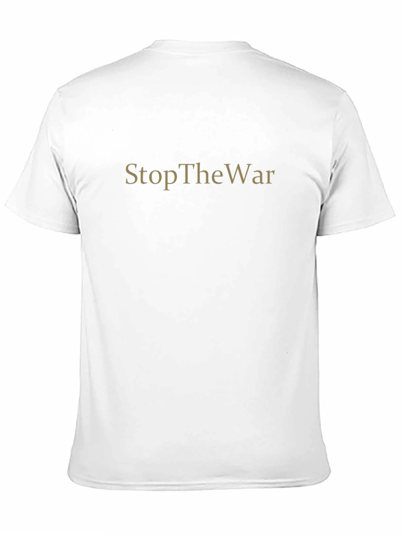 Stop The War Graphic Tee - Peace Activism Shirt